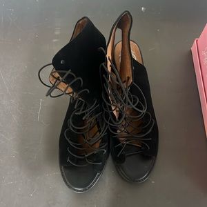 Jeffery Campbell lace up heels